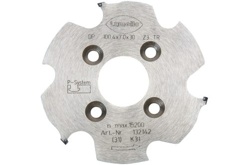 Lamello CNC gyémánt nútmarótárcsa 100,4x7 mm a P-rendszer kötőelemeihez - 132142