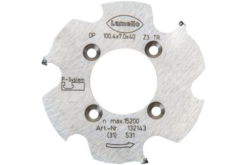 Lamello CNC gyémánt nútmarótárcsa 100,4x7 mm a P-rendszer kötőelemeihez - 132143