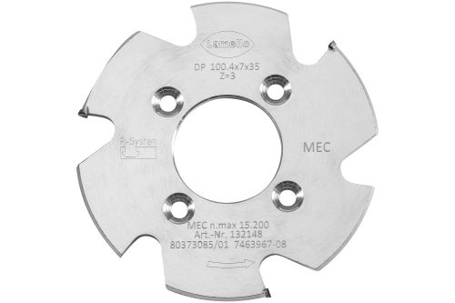 Lamello CNC gyémánt nútmarótárcsa 100,4x7 mm a P-rendszer kötőelemeihez - 132148