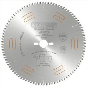   CMT Chrome HM körfűrészlap, csökkentett zajszint, trapézfogazás, D250x3,2, Z80