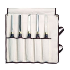 HSS esztergavéső készlet vászontasakban