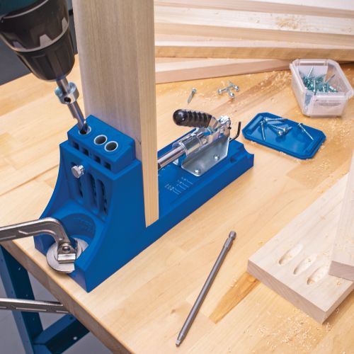 KREG® K4 fúrósablon zsebfurat (pocket-hole) kötéshez