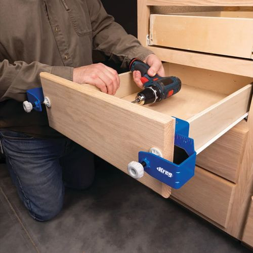 KREG® szerelősablon fiók előlap szereléséhez