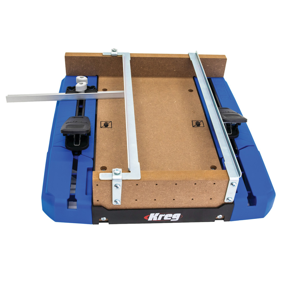 Kreg KMA4100 Crosscut Station - for miter saw results - Variable circular saw guide - Portable Crosscut Station - Carpentry Tools & Accessories