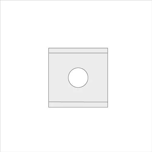 Váltólapka HM standard kétélű 7,5 x12x1,5mm