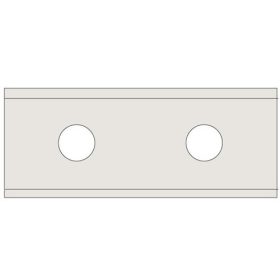   Váltólapka HM standard, kétélű - több méretben - 30x12x1,5