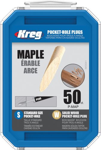 KREG ® dugó tömör fából  -  50 db - juhar