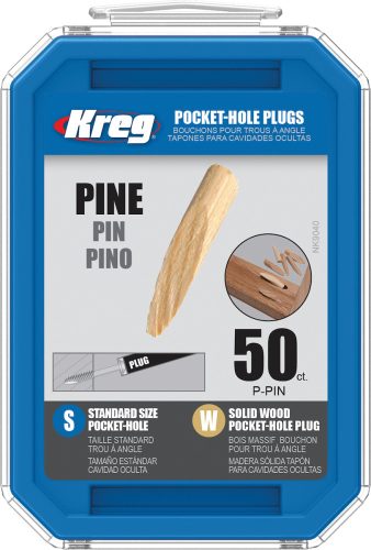 KREG ® dugó tömör fából  -  50 db - fenyő
