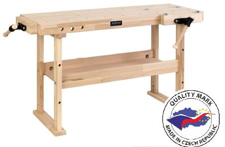 Gyalupad bükk asztallappal 1500 mm, szereletlen állapotban