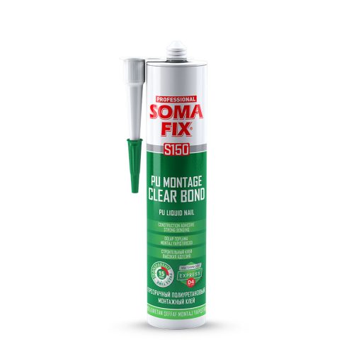 SomaFix - PU ragasztó – CLEAR BOND, 310 ml