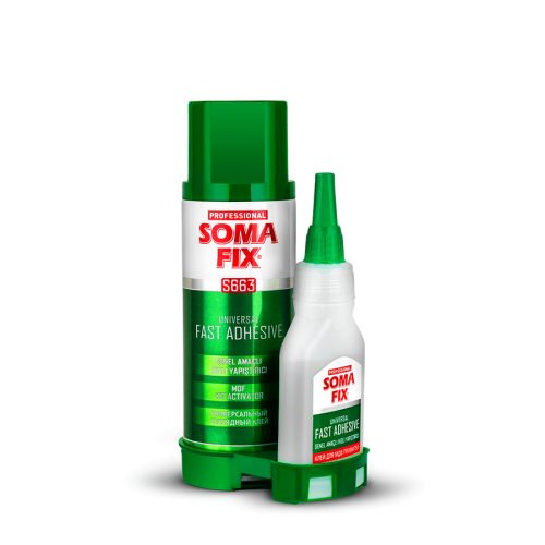 SomaFix - univerzális aktivátoros gyorsragasztó, 200 ml + 50 g