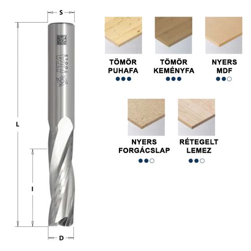 ITA spirális maró HWM Z3 (régi 193 sorozat) D20x60