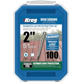   KREG® rozsdamentes acél 51 mm csavar teraszépítéshez, 700 db