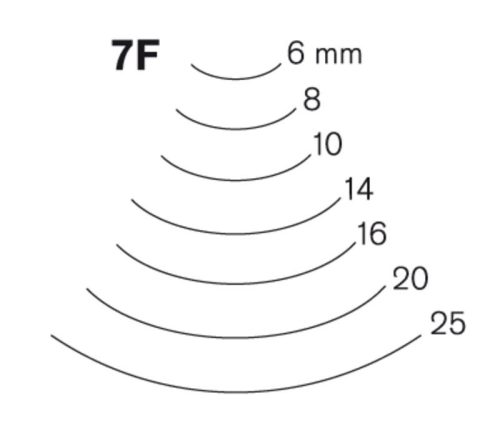 Pfeil 7F' virág véső 6-25 mm - 14