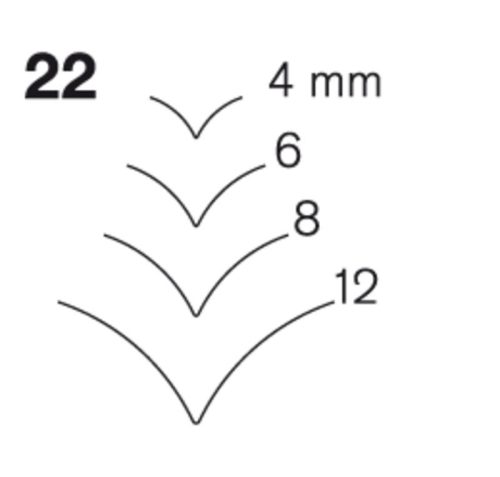 Pfeil 22' speciális véső 4-12 mm - 4