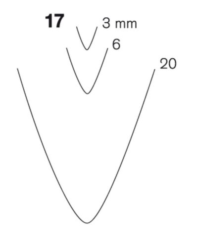 Pfeil 17' kombinált faszobrász véső 3-20 mm - 20